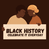 Black History Month Signage