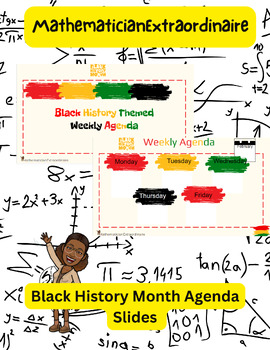 Preview of Black History Month Simple Google Slides 2024 (Edititable)