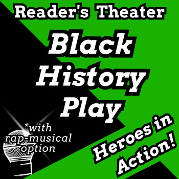 Preview of Black History Month Skit and Readers Theater Play for Assembly 4th and 5th Grade