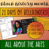 Black History Month Slides - 21 Days of Bell Ringers for H