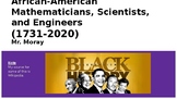 Black History Month Slideshow - African-Americans in STEM 