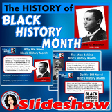 Black History Month Slideshow with Follow Along Notes and 