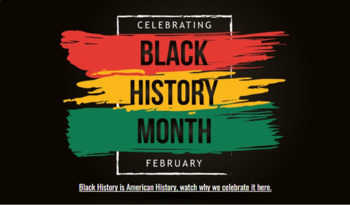 Preview of Black History Month Slideshows