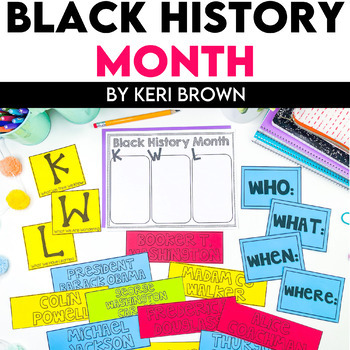 Black History Month Snapshots by Keri Brown | Teachers Pay Teachers