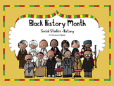 Black History Month Social Studies - History Kindergarten and 1st Grade