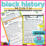 Black History Month Social Studies Reading Comprehension P