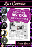 Black History Month. Spanish Reading Passages (Especial Edition)