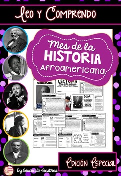 Preview of Black History Month. Spanish Reading Passages (Especial Edition)