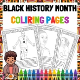 Black History Month Sports Stars Coloring Pages | Black Hi