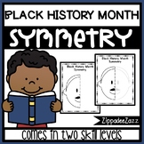 Black History Month Symmetry Drawing Activity for Art and Math