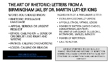 Dr. Martin Luther King: The Art of Rhetoric: Letter from a