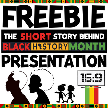 Preview of Black History Month | The SHORT Story Behind the African Americans FREEBIE.