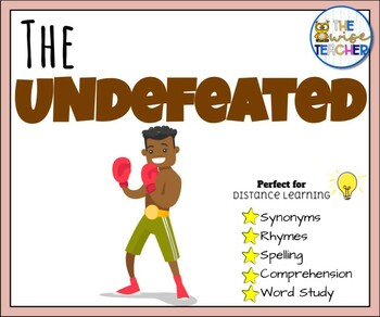 Preview of Black History Month - The Undefeated - Reading Comprehension + Digital Resources
