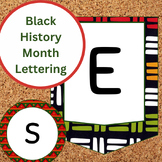 Black History Month Themed Classroom Lettering Set (Printa