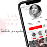 Black History Month Tik Tok Profiles