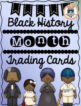 Preview of Black History Month Trading Card Activity
