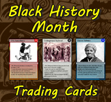 Black History Month Trading Cards