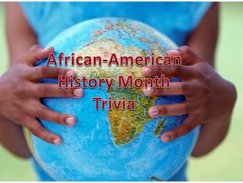 Preview of Black History Month Trivia Power Point - 3 Question Sets for K-2, 3-5, and 6-8!