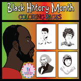 Black History Month US Coloring Pages | Biography Sheets A