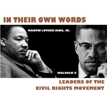 Preview of Black History Month Unit: "In Their Own Words" - Civil Rights Leaders