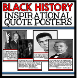 Black History Month Unit Quote Posters - Civil Rights Move