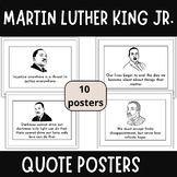 Martin luther king jr. Quote Posters - Black History Month