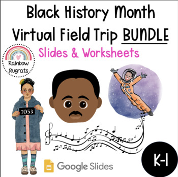 Preview of Black History Month Virtual Field Trip Bundle