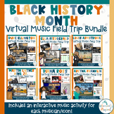 Black History Month Virtual Music Field Trip Bundle