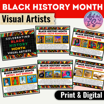 Preview of Black History Month Visual Artist - Celebrate African American Artists