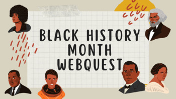 Preview of Black History Month Webquest