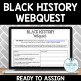 Black History Month Webquest Digital Activity Google Doc™ 