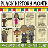 Black History Month "Who Am I?" Famous African-American Le