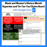 Black History Month & Women's History Month Hyperdoc & Tic