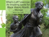 Black History Month & Women's History Month | Secret Code 