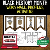 Black History Month Word Wall, Black History Activity, Dig