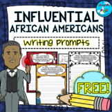 Black History Month Writing Prompts FREEBIE - Influential 