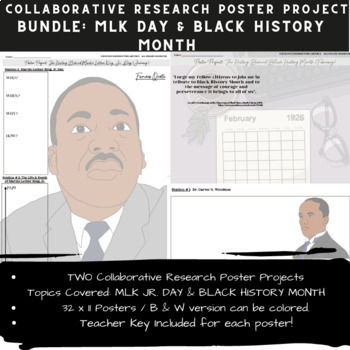 Preview of Black History Month and Martin Luther King, Jr. (BUNDLE)