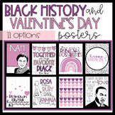 Black History Month and Valentine's Day Bulletin Board Posters