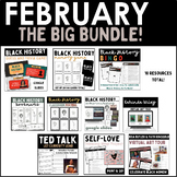 Black History Month and Valentine's Day Bundle | SEL Middl