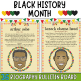 Black History Month biography bulletin board posters -36 f
