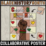 Black History Month collaborative poster - Project art - B