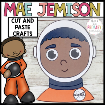 Preview of Black History Month craft | Mae Jemison craft