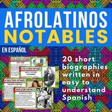 20 Afrolatinos notables / Notable Afro-Latinos - Black History Month