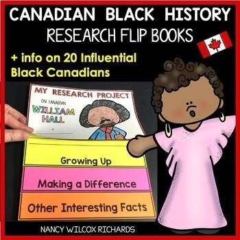 Preview of Black History Month in Canada Activity with Google Slide Templates