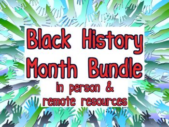 Preview of Black History Month package for secondary