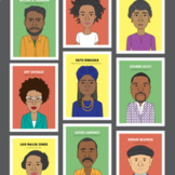 Black History Month posters (Famous Artists)