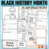 Black History Month activities- 25 important people biogra