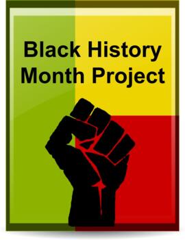 Preview of Black History Month - three part project 