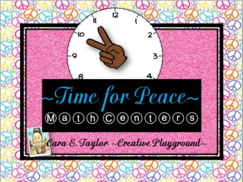 Preview of Black History Month~Time for Peace~ Math Centers for Older Students (3-5)