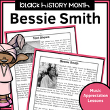 Black History Music Appreciation Worksheets | Bessie Smith